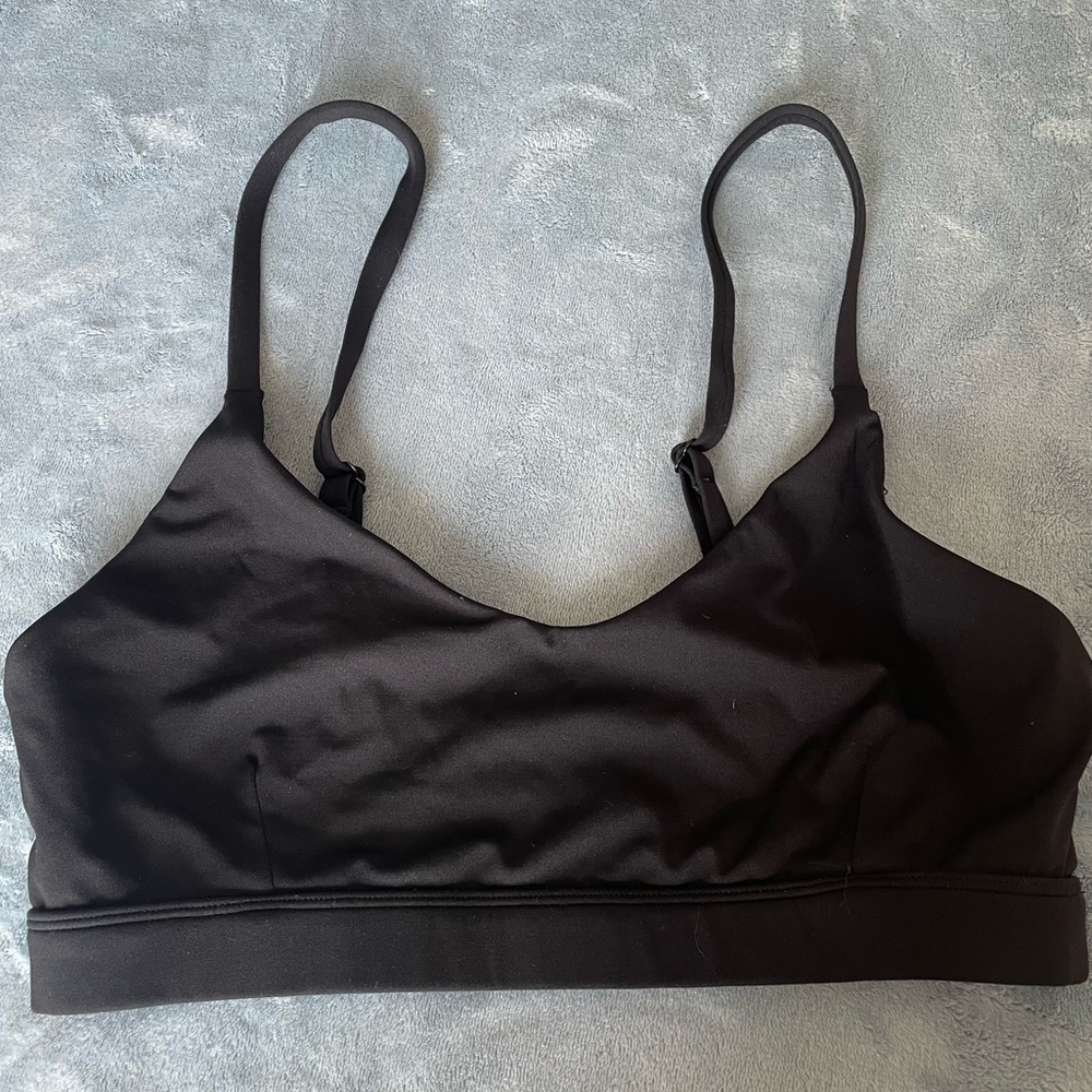 Black Women's Sports Bra